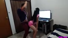Abspielen Big Ass Latina Blonde lehrt raue Reggaeton Dembow Sex Moves