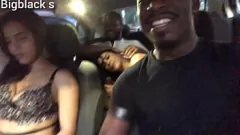 Reproduzir Hot na estrada Tryst - Creampie inter -racial e boquete intenso