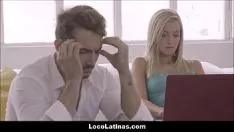 Play Hot blond latina adolescent favourable her man - spanish people