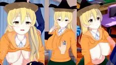 Jouer 【エロゲーコイカツ！】東方 摩多羅隠岐奈におっぱい揉みまくりh！3dcg巨乳アニメ動画(東方プロジェクト)【ヘンタイゲーム とうほう おきな またら】